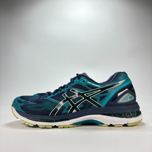 ASICS GEL Nimbus 19 Lite Show Teal Lace Up Running Shoes T750N Women's Size 8 - Picture 5 of 11